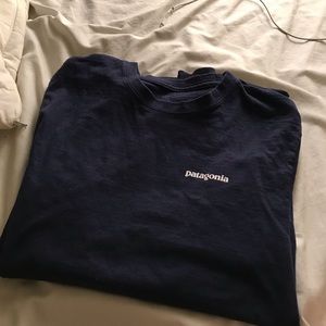 Navy blue Patagonia Graphic Long sleeve